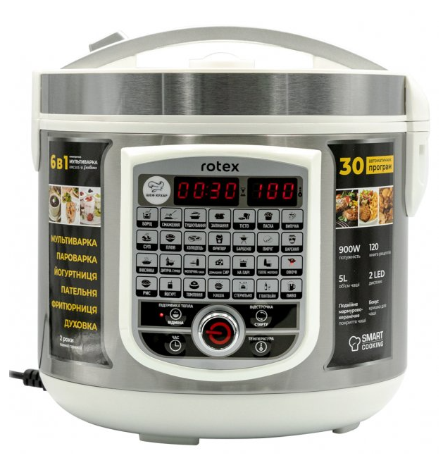 

Мультиварка Rotex RMC505-W Excellence