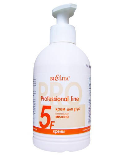 

Крем для рук МИЛЕНА питательный PRO Line