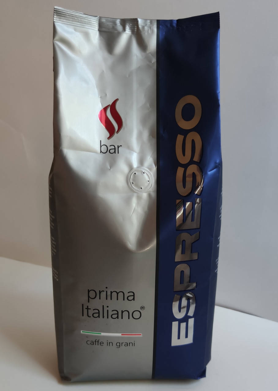 

Кофе зерновой PRIMA ITALIANO BAR 1 кг. 60% Арабика