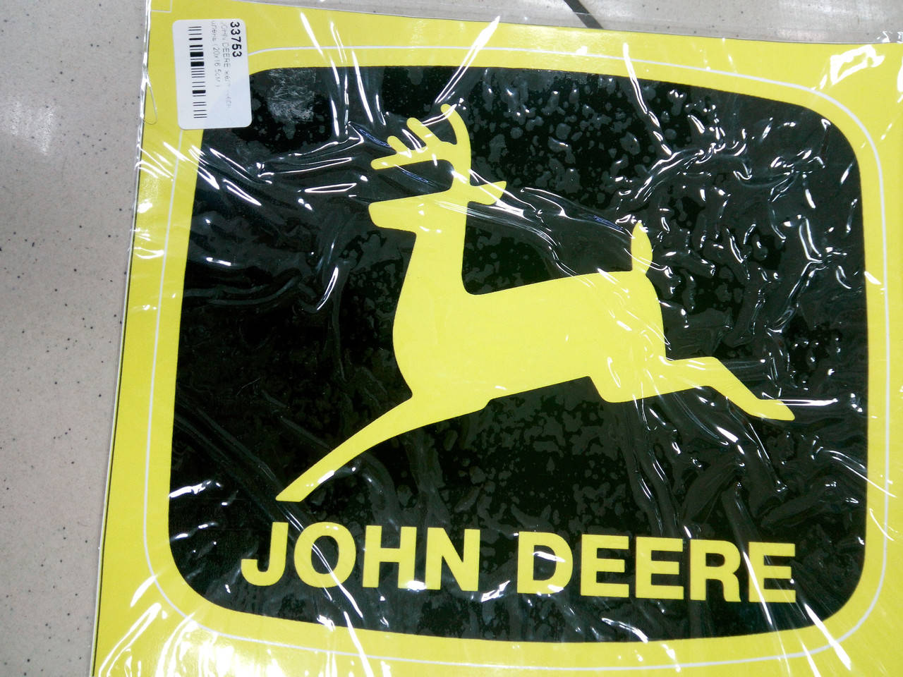 

Виниловая наклейка JOHN DEERE 20х16,5 см