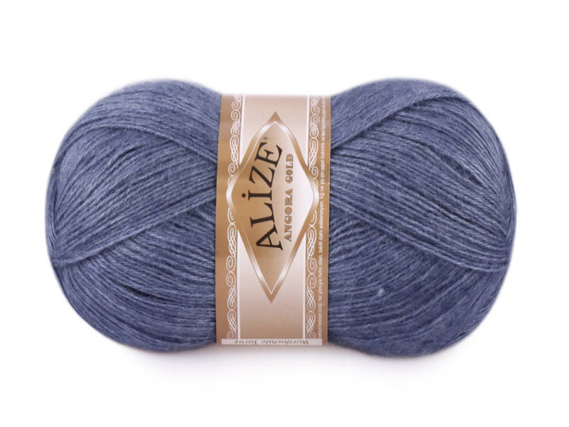 

Alize Angora Gold, Джинс меланж №203, Голубой