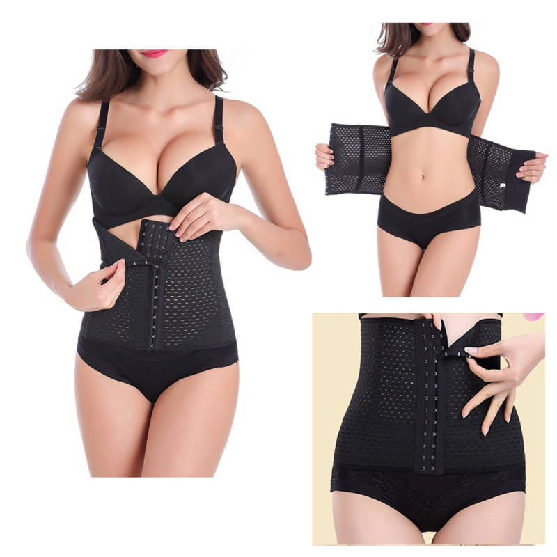 

Корсет корректирующий пояс черный утягивающее белье