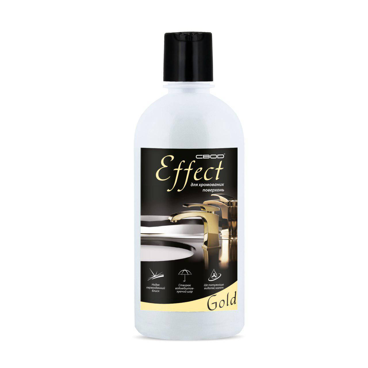 

Средство для ухода за хромированными поверхностями "Effect Gold" 0.5 л