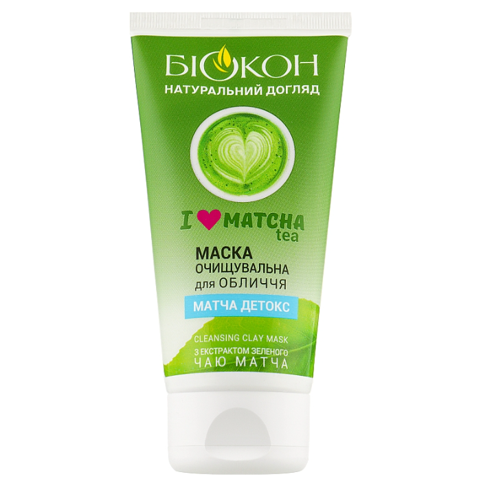 

Очищающая маска для лица "I Love Matcha Tea" Биокон 75ml