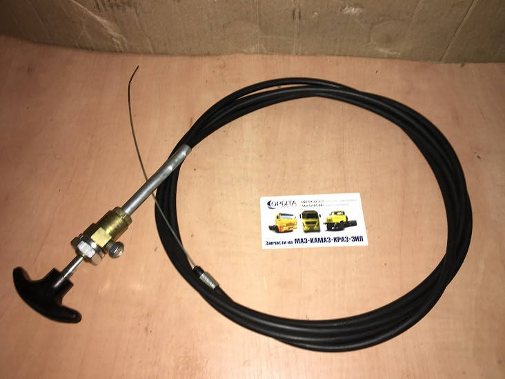 

5336-1115010 Тяга останова двигателя МАЗ 5336 (глушилка) (L=3300мм) (пр-во МАЗ)