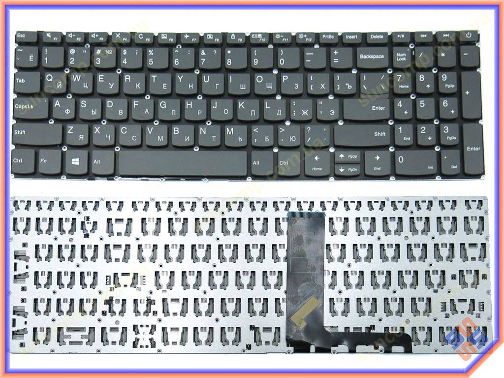 

Клавиатура для Lenovo IdeaPad 320-15 320-15ABR 320-15IAP 320-15AST 320-15IKB 320-15ISK 330-15IKB 330-15ICH, Черный
