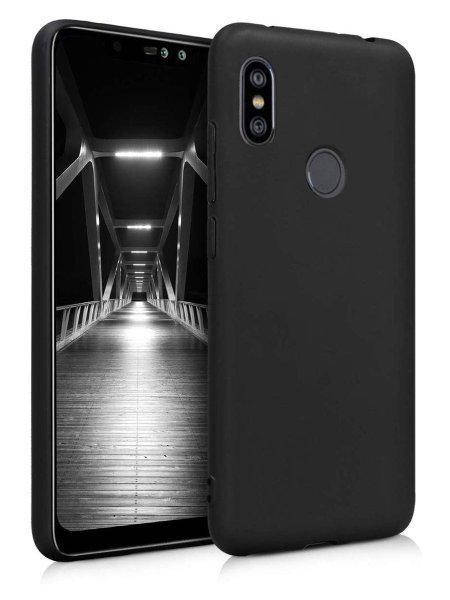 

Чехол для Xiaomi RedMi Note 5 силиконовый бампер черный