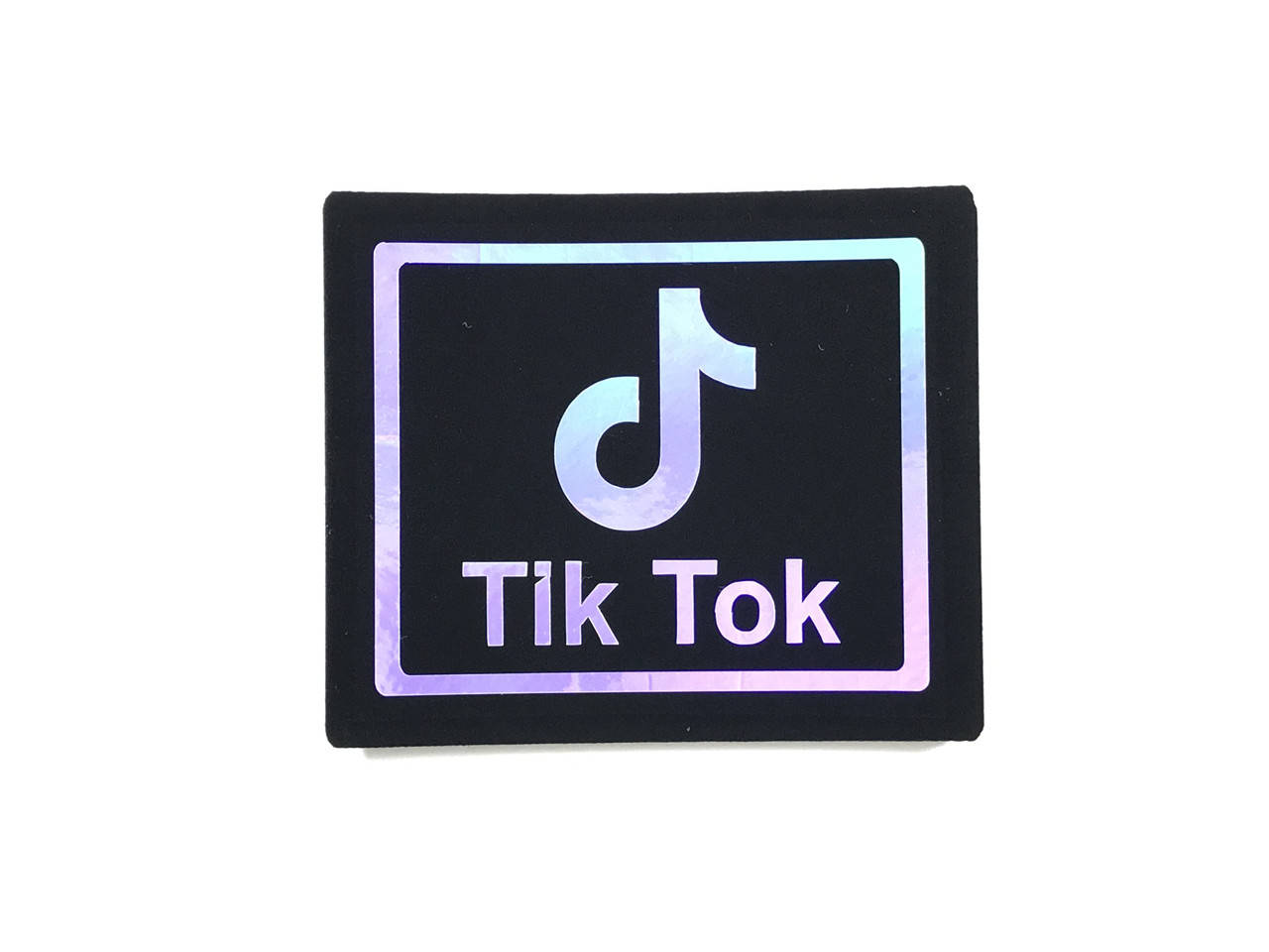 

Нашивка Тик Ток \ Tik Tok 55х65 мм, Разные цвета