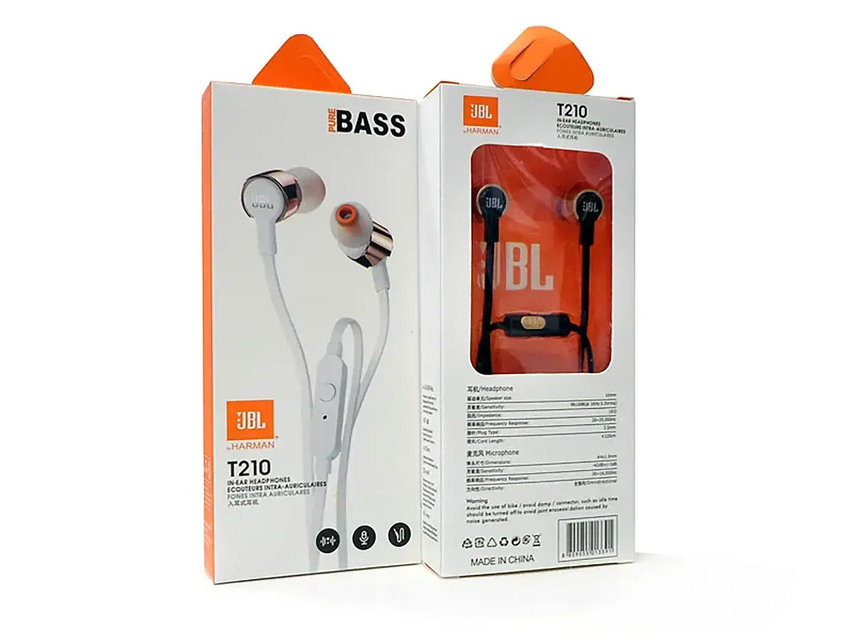 

Наушники вакуумные с микрофоном Sound T210 500шт 8533