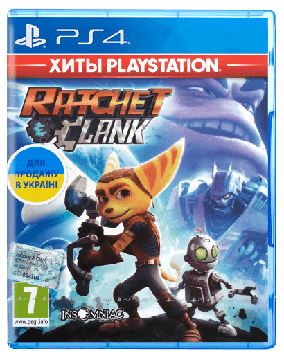 

Игра Ratchet & Clank Русская Версия Sony PlayStation 4 Б/У