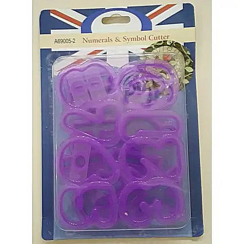 

Набор вырубок для мастики, теста Цифры