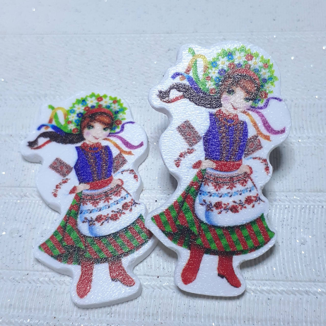 

Кабошон планер Україночка 1 шт