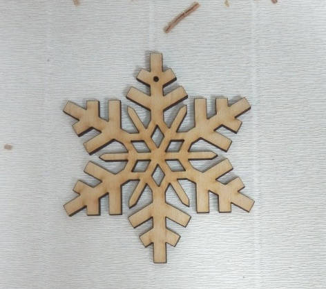 

Подвеска Снежинка №14, 5см