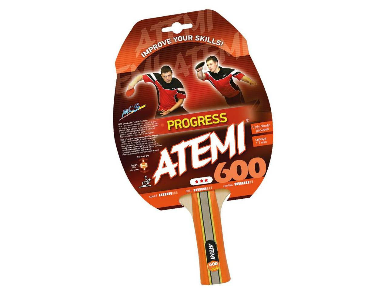 

Ракетка для настільного тенісу Atemi 600