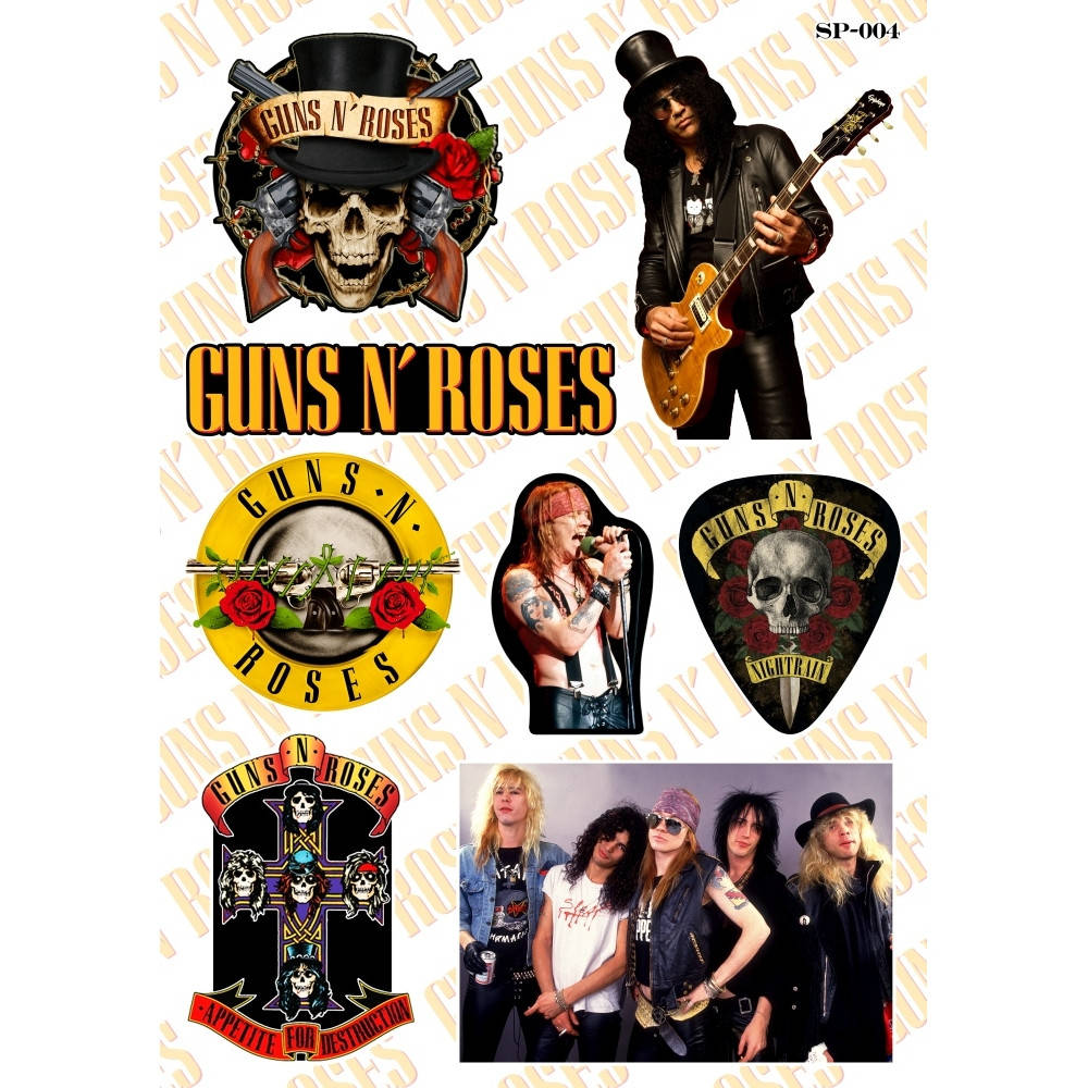 

Стикерпак Guns N' Roses SP-004
