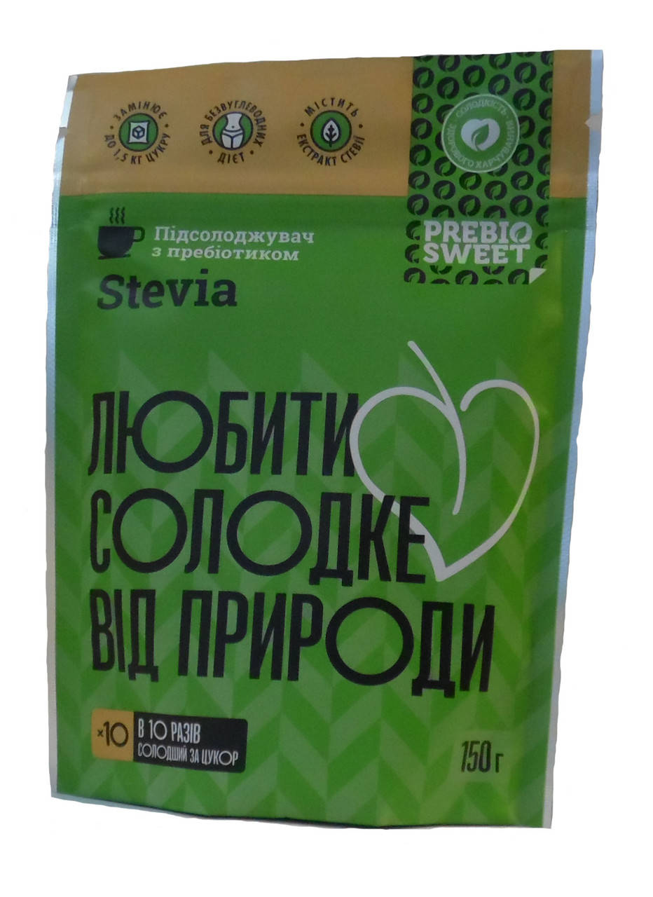 

Заменитель сахара Пребиосвит стевия / Prebiosweet stevia 150 г Фелицата