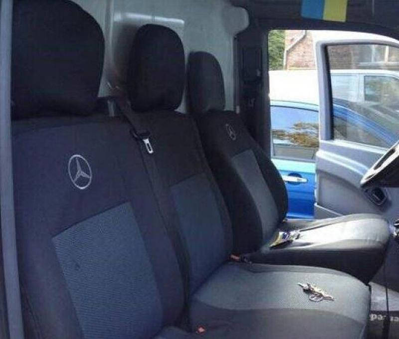 

Чехлы на сидения для Mercedes Sprinter 2006- 1+2