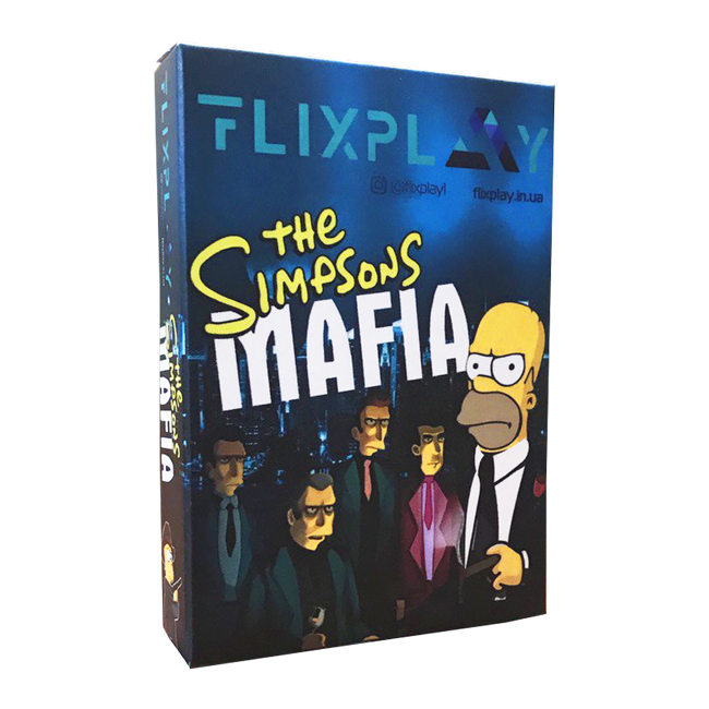 

Мафия Симпсоны. Настольная игра. Настольные игры для компании, для семьи.