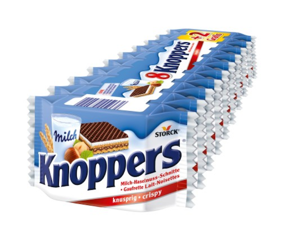 

Вафли Knoppers Milch 10s 250 g