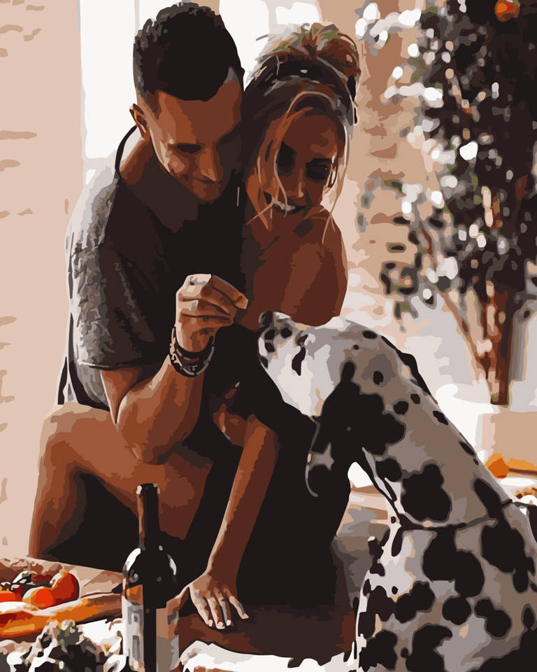 

Картина по номерам "Страстное утро" тм Лавка Чудес 40 x 50 см (в коробке)(LC10091)