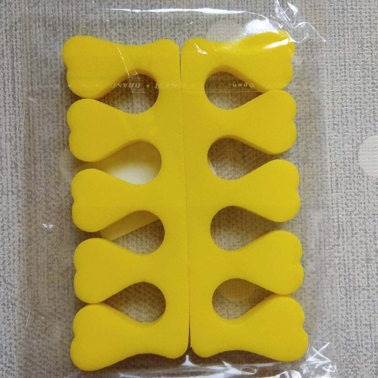 

Растопырки для педикюра, Желтый