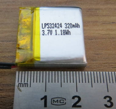 

LI-PO 320mAh Аккумулятор Литий-полимерный