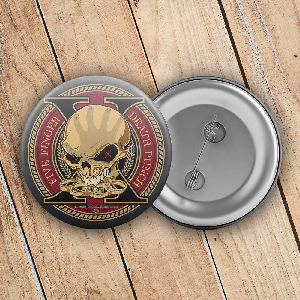 

Значок рок Five Finger Death Punch 006