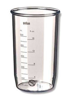 

Стакан для миксера, блендера BRAUN 600мл. 67050132