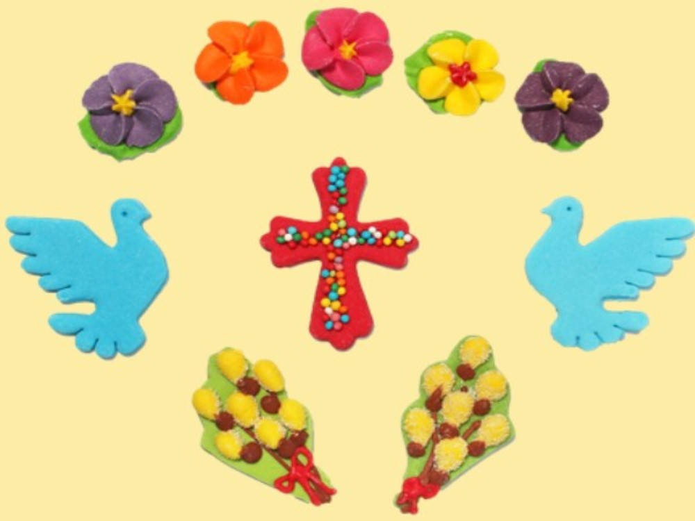 

Набір Великодній з голубами