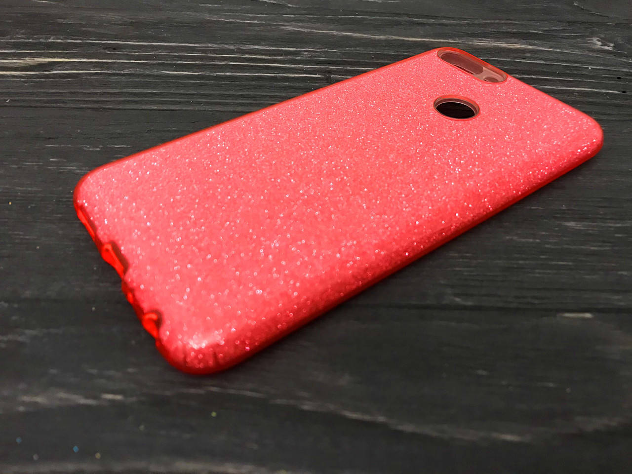 

Переливающийся TPU чехол Sonic для Huawei P Smart (5 цветов) розовый
