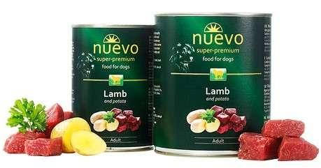

Консервы для собак Nuevo Lamb and Potato ADULT с ягненком и картофелем 800г