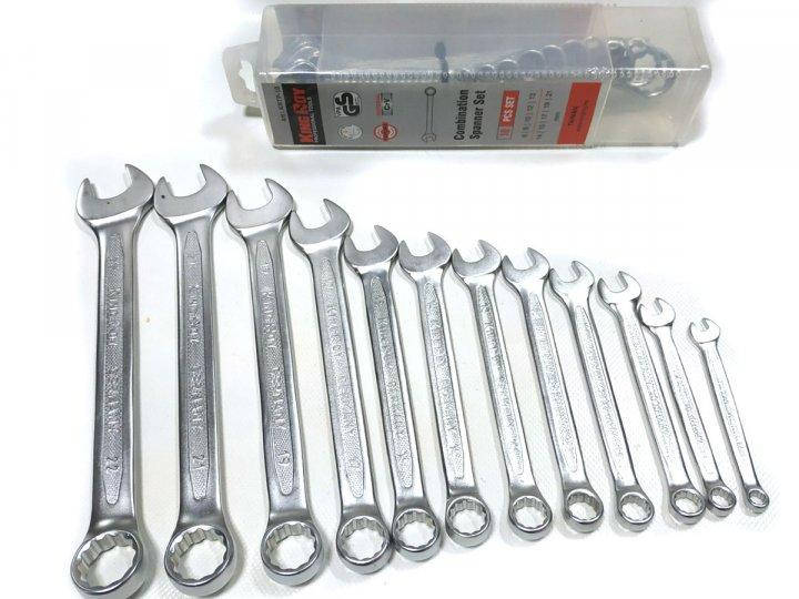 

Набор ключей гаечных рожково-накидных 6-22мм "KING ROY" KRTP-12 12 предметов