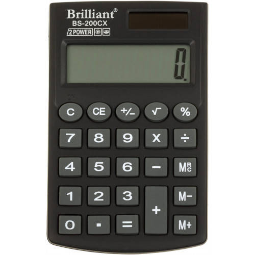 

Калькулятор "Brilliant" BS-200CX (8-розряд.)