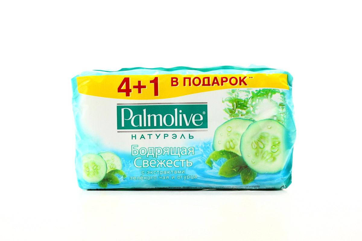 

Мыло PALMOLIVE натурель зеленый чай+огурец 5шт 70г