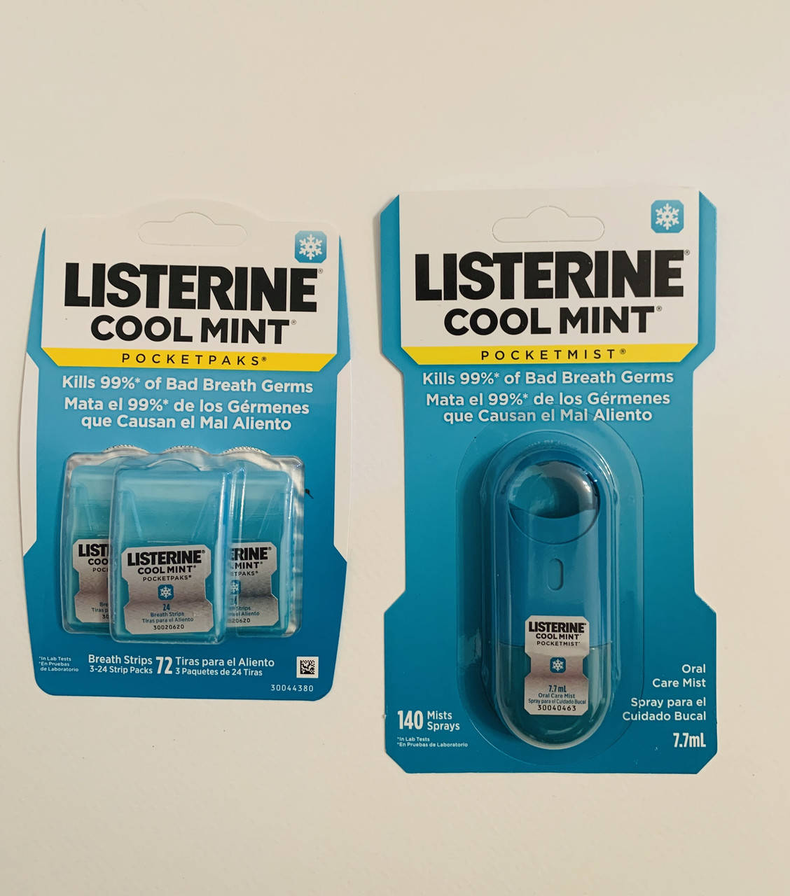 

Листерин Полоски плюс Листерин Спрей