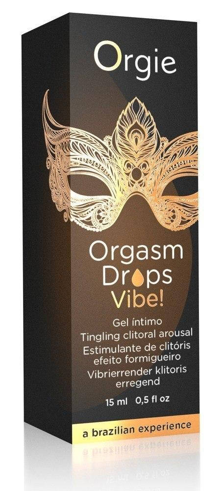 

Краплі збуджуючі ORGIE Orgasm Drops Vibe Peach Flavor 15 мл