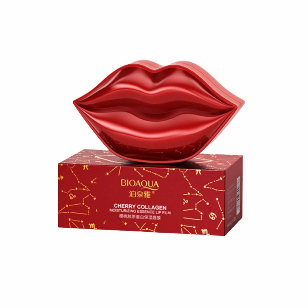 

Патчи для губ Bioaqua Cherry Collagen Moisturizing Essence Lip Film