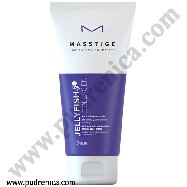 

Маска для лица ночная несмываемая Masstige Jellyfish Collagen