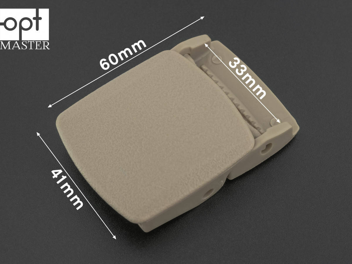 

Пряжка пластик ПР-(В)00053 Бежевый