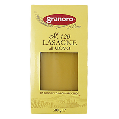 

Лазанья Граноро Granoro №120 500g 12шт/ящ (Код : 00-00005196)