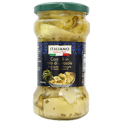 

Артишоки Італьямо Italiamo 175/285g 12шт/ящ (Код : 00-00011867)