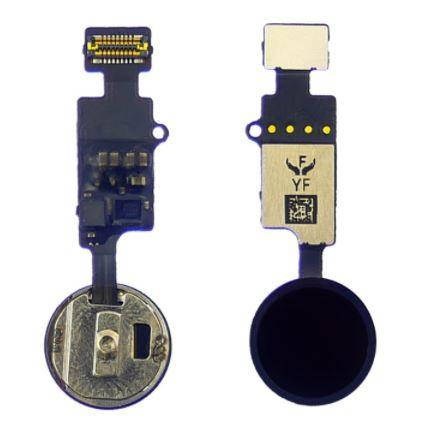 

Шлейф для Apple iPhone 7/ 7 Plus/ 8/ 8 Plus с кнопкой HOME, сенсорная, без Touch ID, чёрная, униве