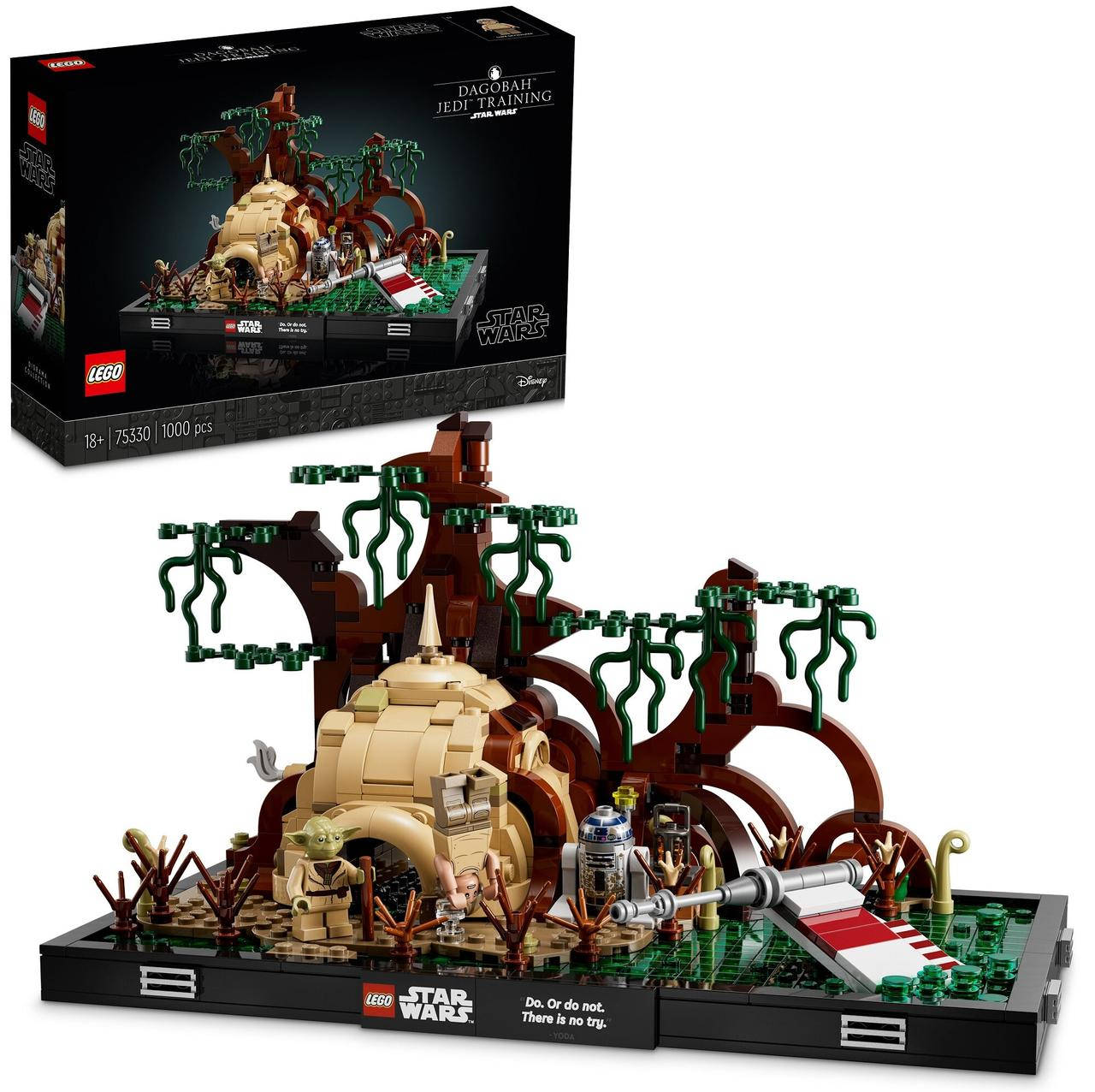 

Конструктор Діорама LEGO Star Wars: Навчання джедаїв для Дагоби 75330