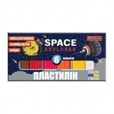 

Пластилин 1Вересня Space, 6 цв, 120г