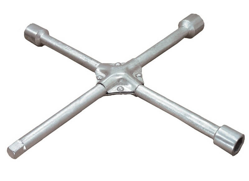 

Ключ баллонный крестовой усиленный MasterTool 73-0313, 17x19x21x1/2", 350*16 мм