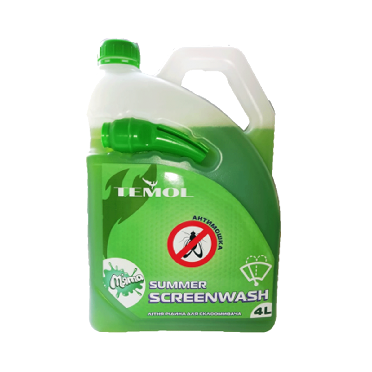 

Омыватель стекла Temol Summer Screenwash 0°C 4л
