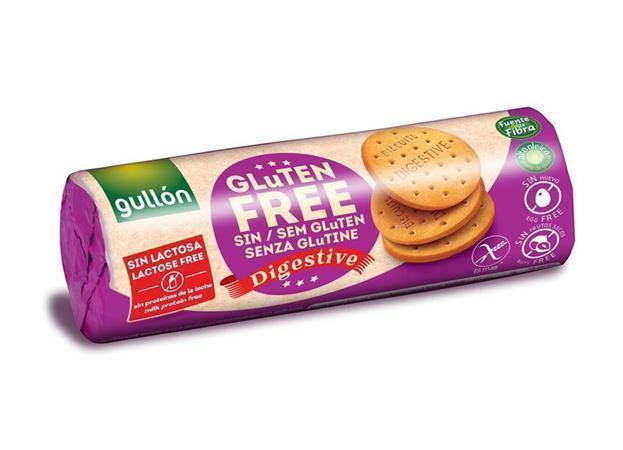 

Печенье без глютена, лактозы, яиц и пшеничной муки Digestive Gullon Испания 150г