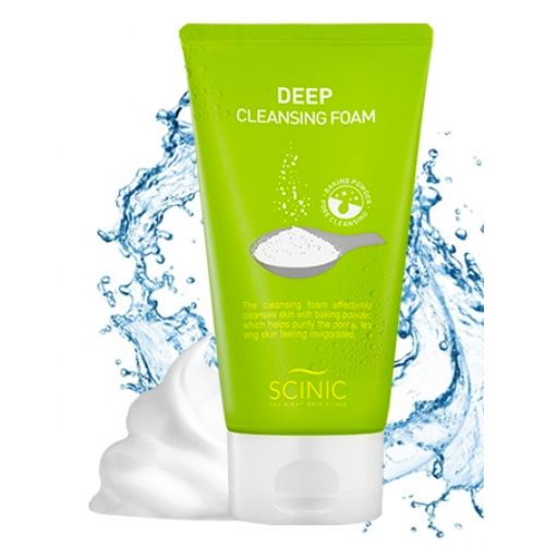 

Пенка с содой для глубокого очищения пор Scinic Deep Cleansing Foam 150 мл