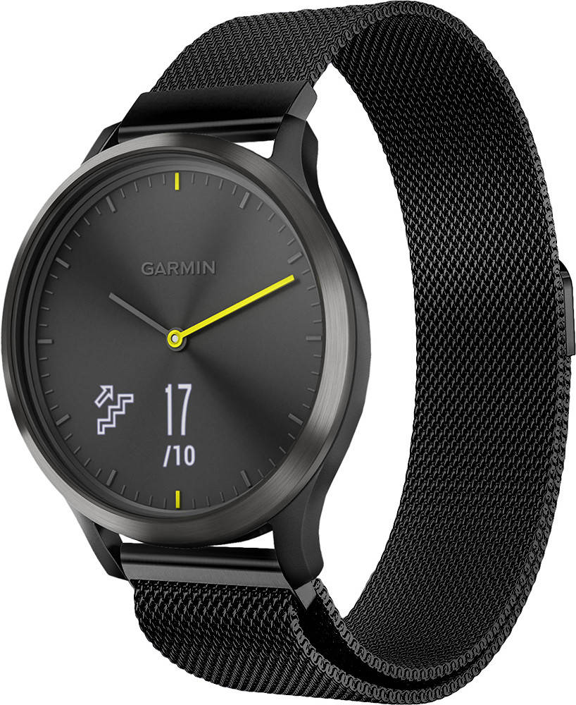 

Миланская Петля Garmin Vivomove HR Black (Гармин Вивомове НР)