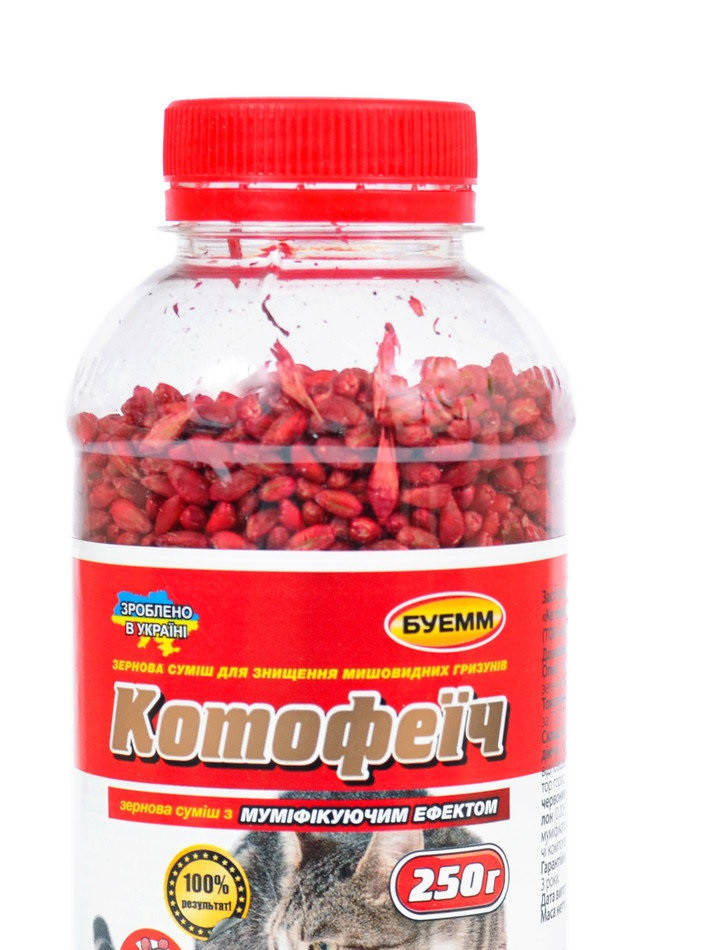 

Котофеич (зерно с сырной приманкой) 250 г Агромакси